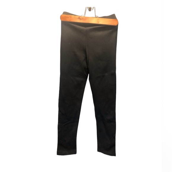 Zara kids black leggings with pink/white stripes, size 9 years (134 cm) - Picture 2 of 14